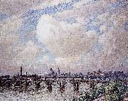 Emile Claus, Waterloo Bridge in the Sun